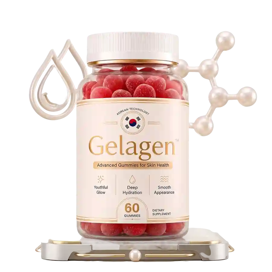 Gelagen beauty supplement gummies for skin hair and nails